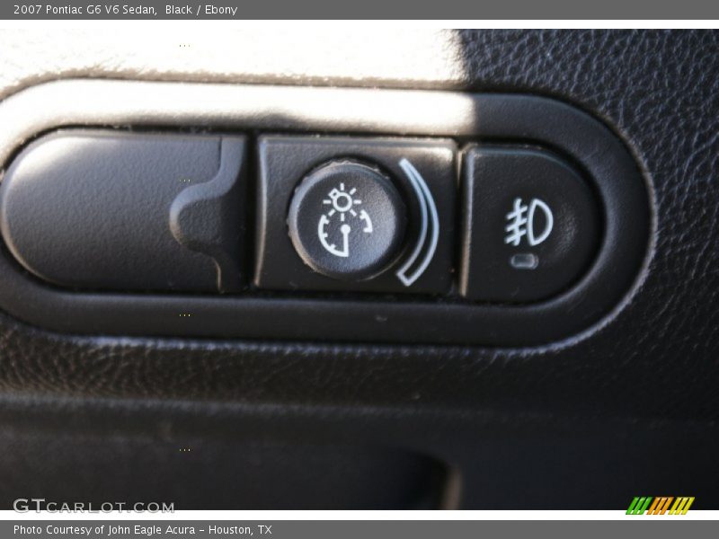 Black / Ebony 2007 Pontiac G6 V6 Sedan
