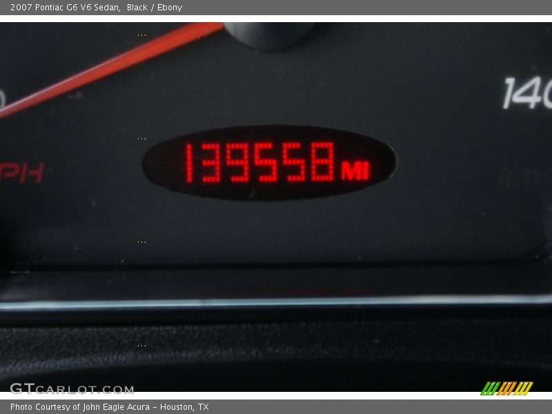 Black / Ebony 2007 Pontiac G6 V6 Sedan