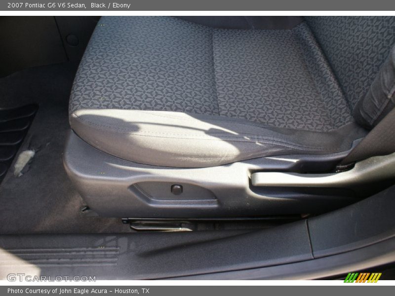 Black / Ebony 2007 Pontiac G6 V6 Sedan