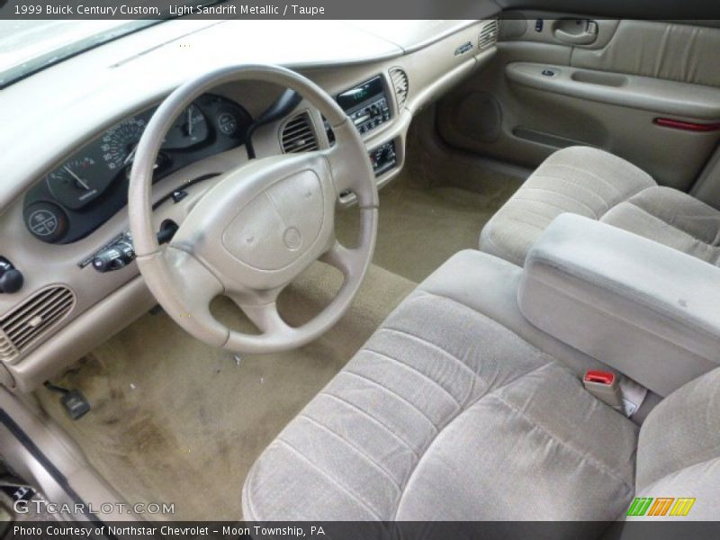 Light Sandrift Metallic / Taupe 1999 Buick Century Custom