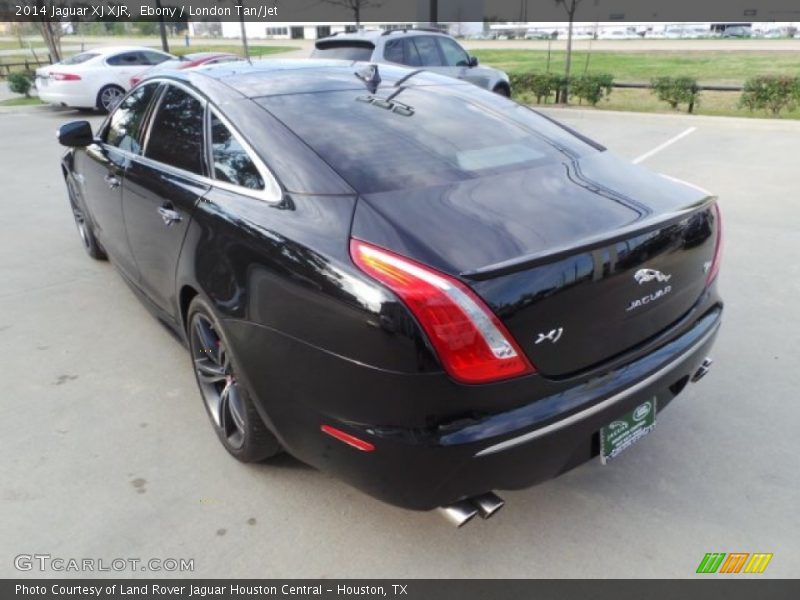 Ebony / London Tan/Jet 2014 Jaguar XJ XJR