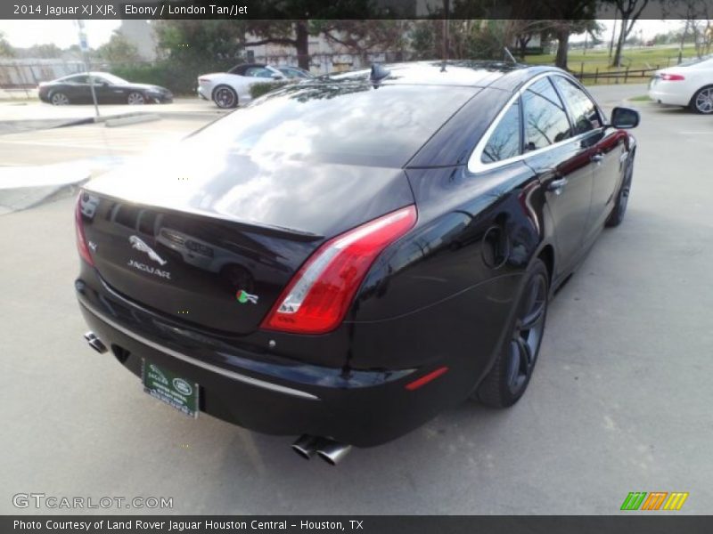 Ebony / London Tan/Jet 2014 Jaguar XJ XJR