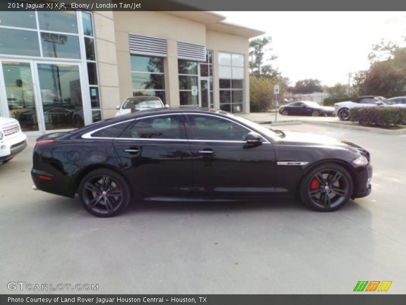 Ebony / London Tan/Jet 2014 Jaguar XJ XJR