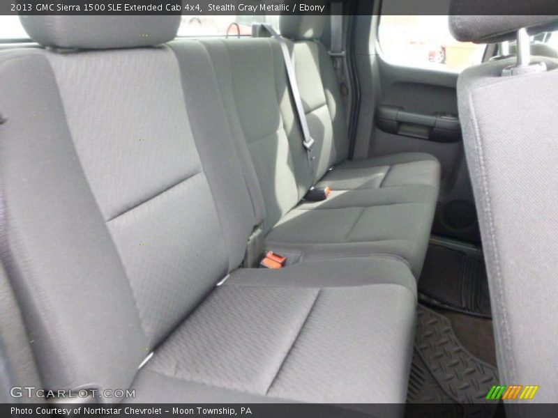 Stealth Gray Metallic / Ebony 2013 GMC Sierra 1500 SLE Extended Cab 4x4