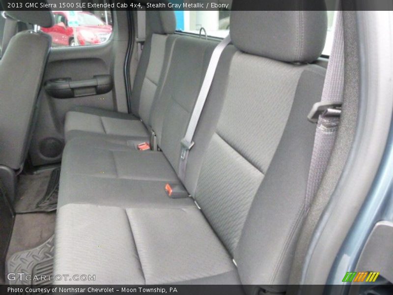 Stealth Gray Metallic / Ebony 2013 GMC Sierra 1500 SLE Extended Cab 4x4