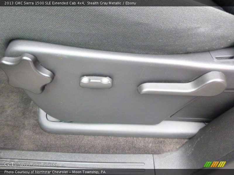 Stealth Gray Metallic / Ebony 2013 GMC Sierra 1500 SLE Extended Cab 4x4