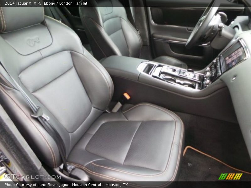 Front Seat of 2014 XJ XJR