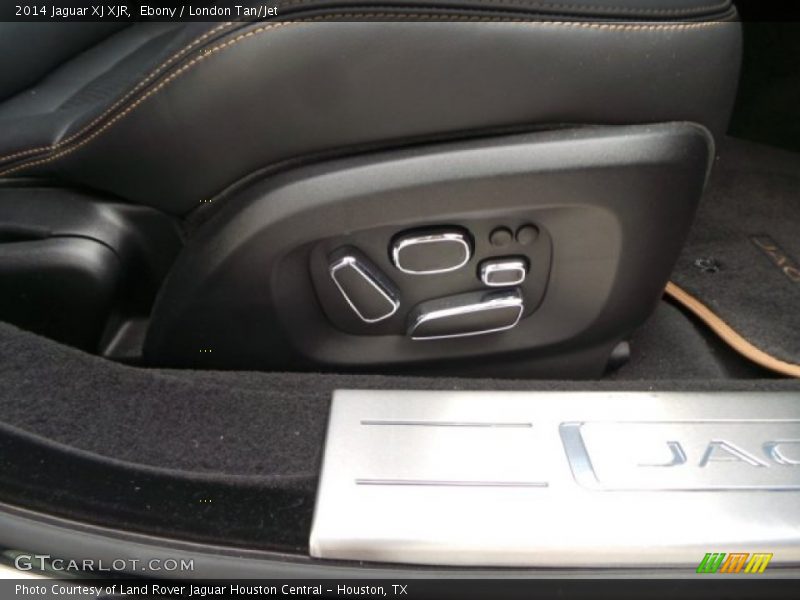 Ebony / London Tan/Jet 2014 Jaguar XJ XJR