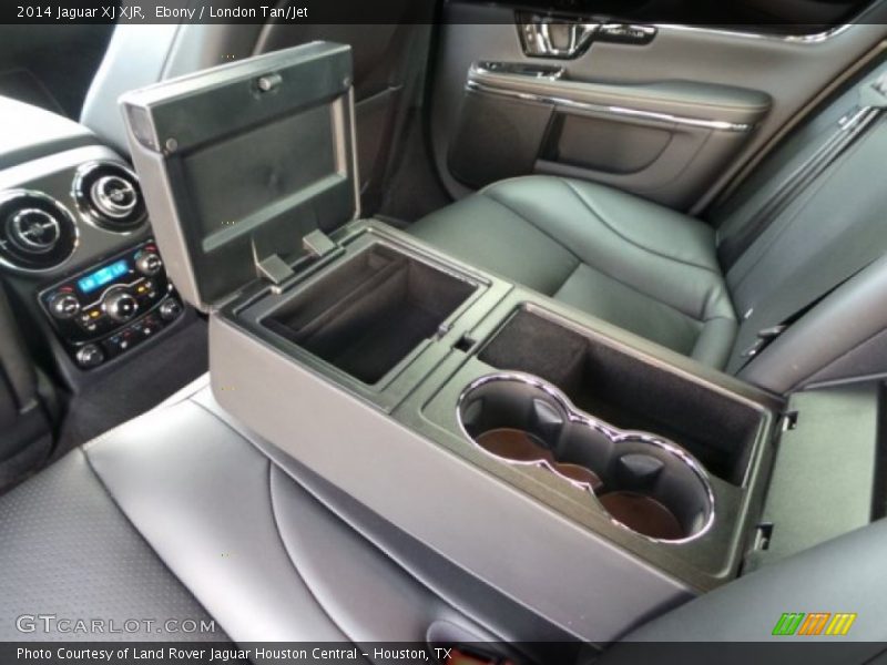 Ebony / London Tan/Jet 2014 Jaguar XJ XJR