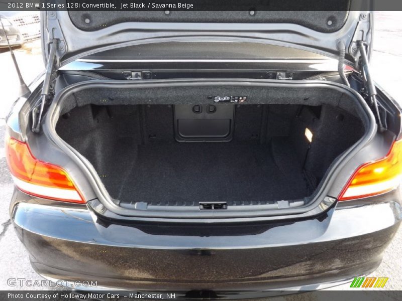  2012 1 Series 128i Convertible Trunk