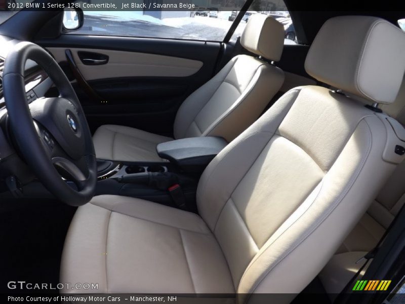 Front Seat of 2012 1 Series 128i Convertible