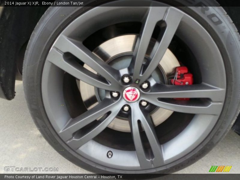 Ebony / London Tan/Jet 2014 Jaguar XJ XJR