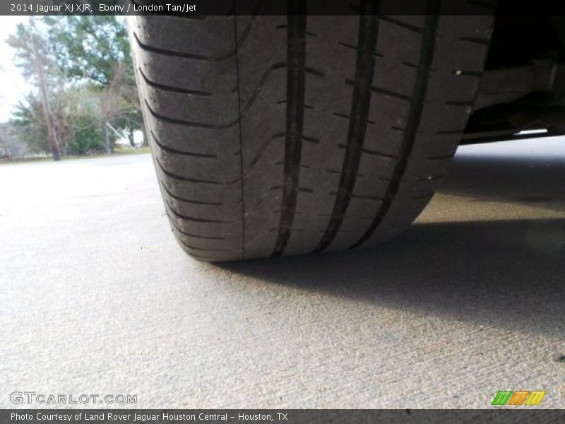 Ebony / London Tan/Jet 2014 Jaguar XJ XJR