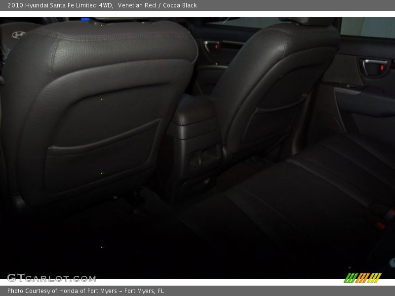 Venetian Red / Cocoa Black 2010 Hyundai Santa Fe Limited 4WD