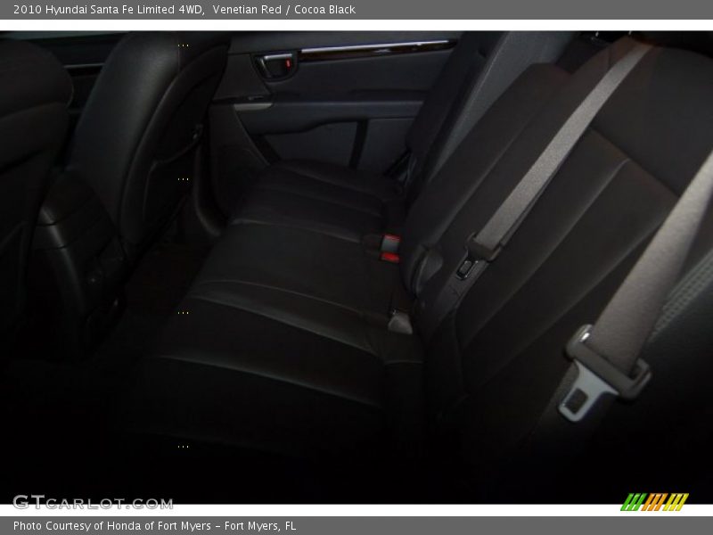 Venetian Red / Cocoa Black 2010 Hyundai Santa Fe Limited 4WD
