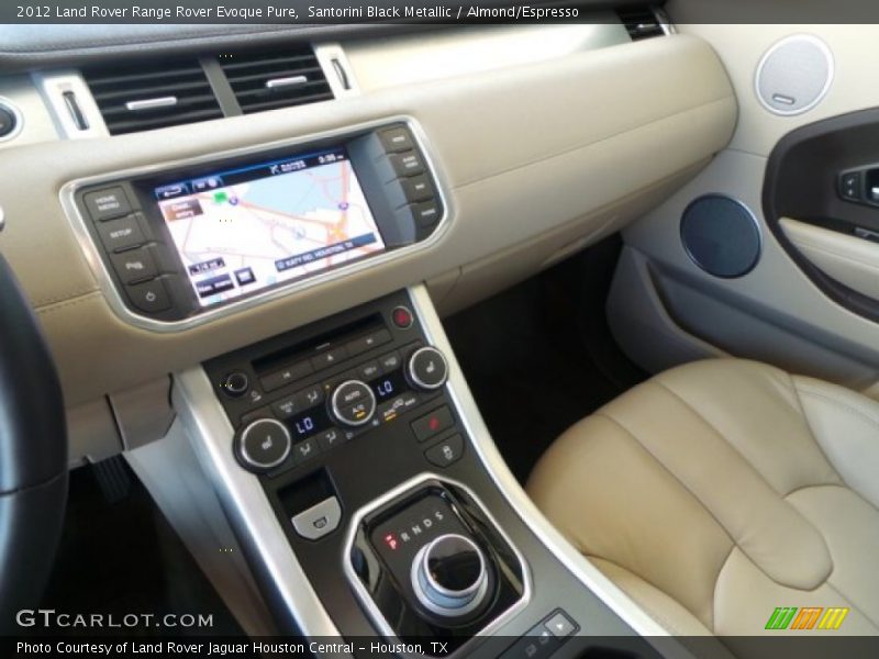 Santorini Black Metallic / Almond/Espresso 2012 Land Rover Range Rover Evoque Pure