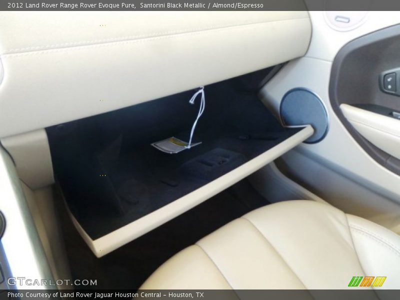Santorini Black Metallic / Almond/Espresso 2012 Land Rover Range Rover Evoque Pure