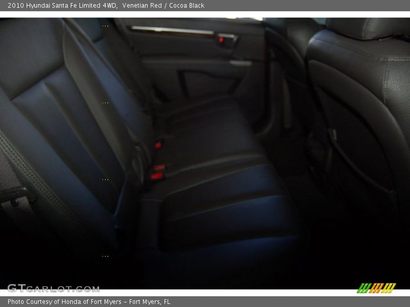 Venetian Red / Cocoa Black 2010 Hyundai Santa Fe Limited 4WD