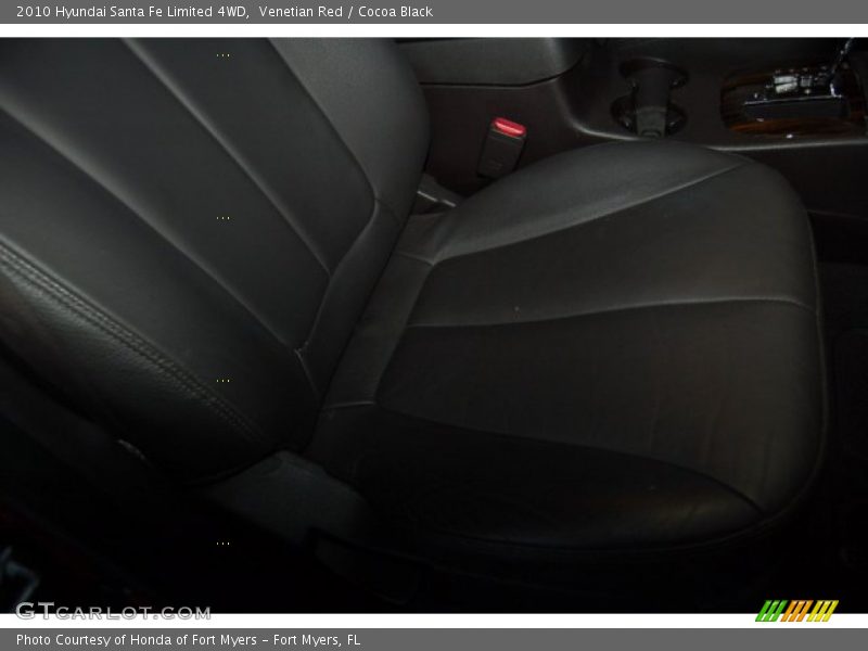 Venetian Red / Cocoa Black 2010 Hyundai Santa Fe Limited 4WD