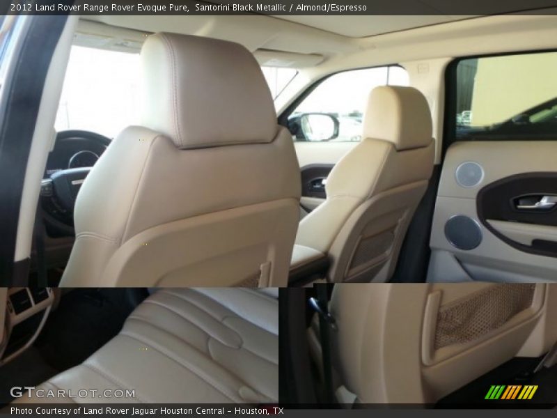 Santorini Black Metallic / Almond/Espresso 2012 Land Rover Range Rover Evoque Pure