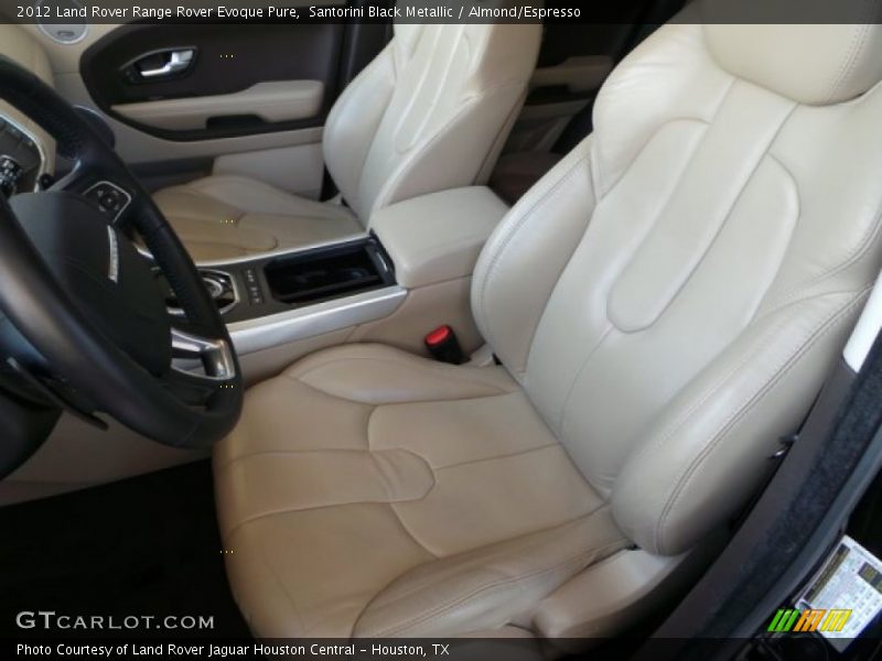 Santorini Black Metallic / Almond/Espresso 2012 Land Rover Range Rover Evoque Pure