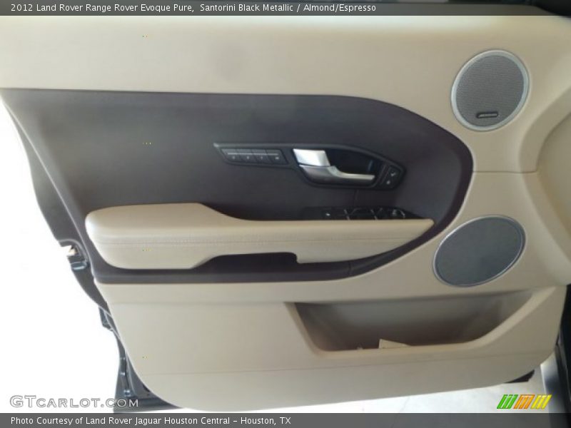 Santorini Black Metallic / Almond/Espresso 2012 Land Rover Range Rover Evoque Pure