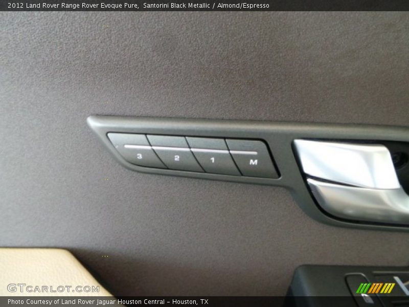 Santorini Black Metallic / Almond/Espresso 2012 Land Rover Range Rover Evoque Pure