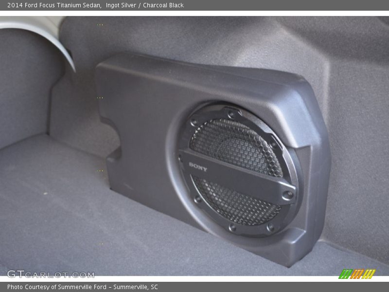 Ingot Silver / Charcoal Black 2014 Ford Focus Titanium Sedan