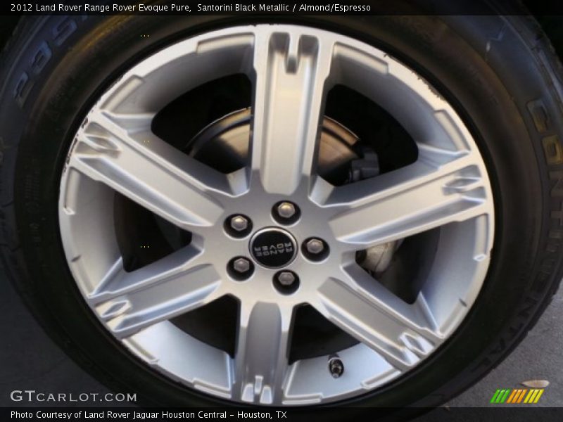 Santorini Black Metallic / Almond/Espresso 2012 Land Rover Range Rover Evoque Pure
