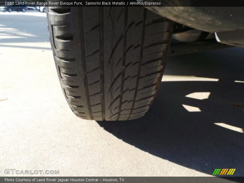 Santorini Black Metallic / Almond/Espresso 2012 Land Rover Range Rover Evoque Pure