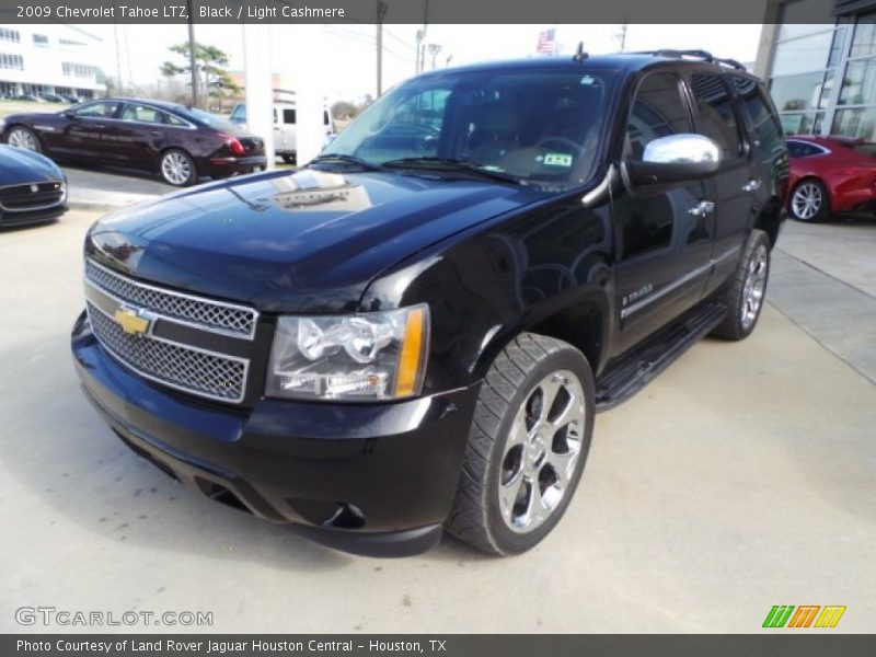 Black / Light Cashmere 2009 Chevrolet Tahoe LTZ