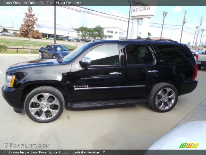 Black / Light Cashmere 2009 Chevrolet Tahoe LTZ