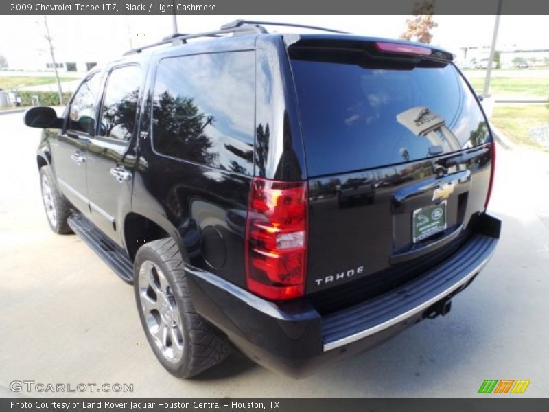 Black / Light Cashmere 2009 Chevrolet Tahoe LTZ