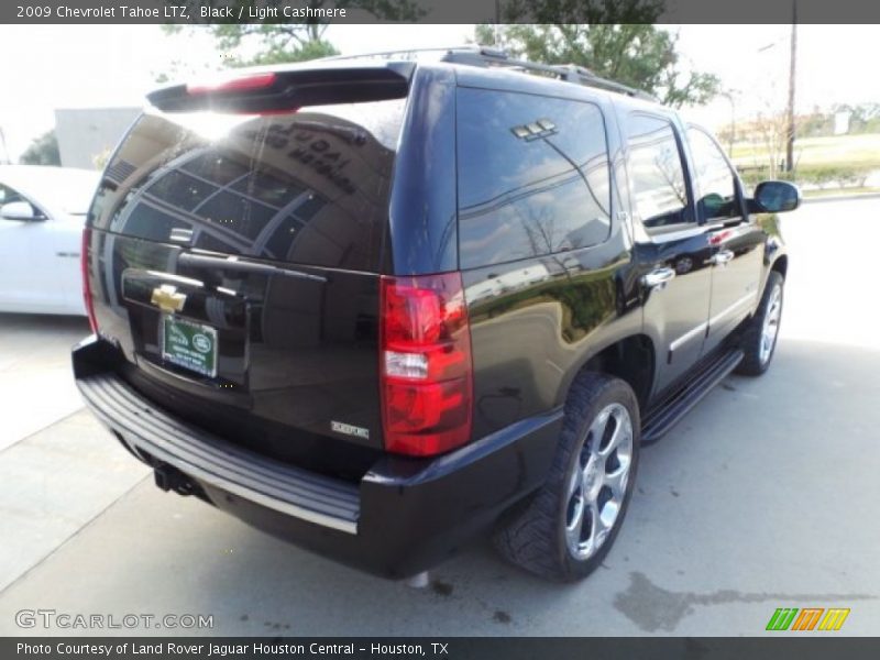 Black / Light Cashmere 2009 Chevrolet Tahoe LTZ