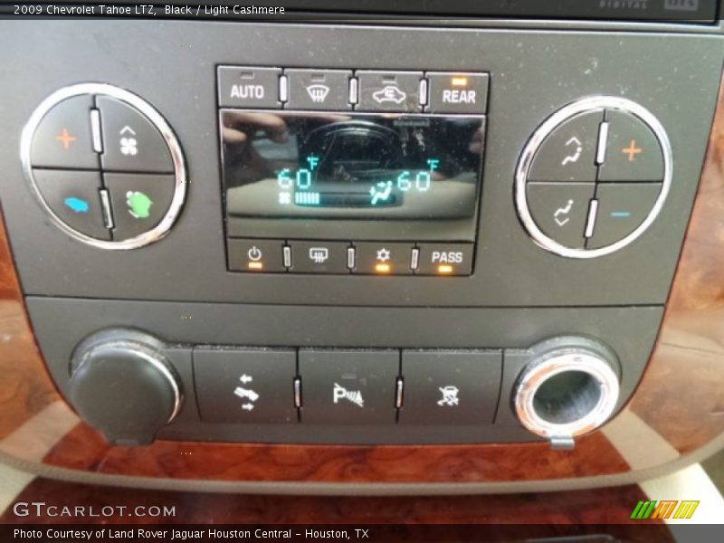 Black / Light Cashmere 2009 Chevrolet Tahoe LTZ