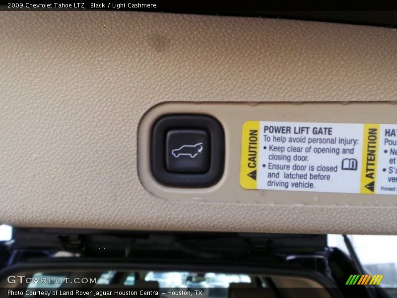 Black / Light Cashmere 2009 Chevrolet Tahoe LTZ