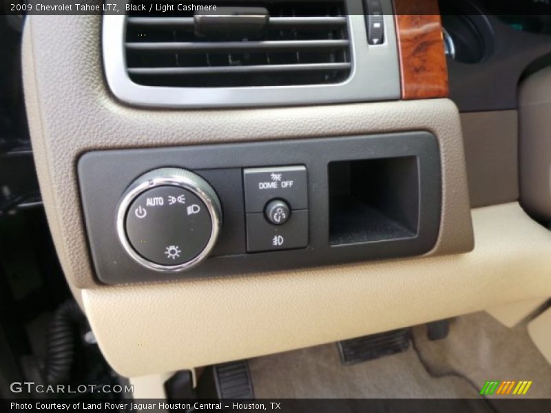 Black / Light Cashmere 2009 Chevrolet Tahoe LTZ