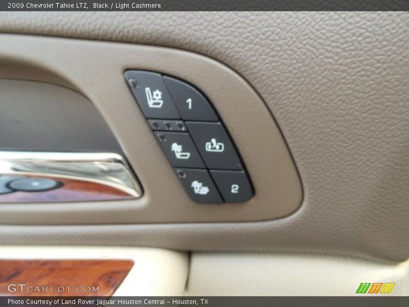 Black / Light Cashmere 2009 Chevrolet Tahoe LTZ