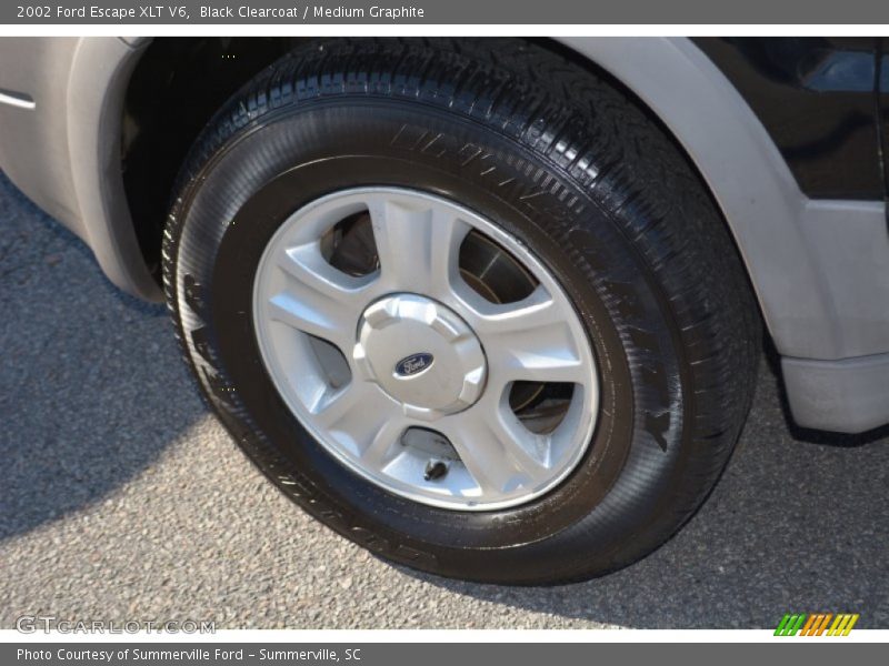 Black Clearcoat / Medium Graphite 2002 Ford Escape XLT V6