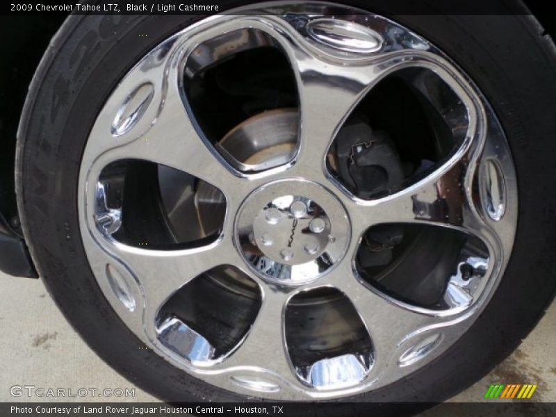Black / Light Cashmere 2009 Chevrolet Tahoe LTZ