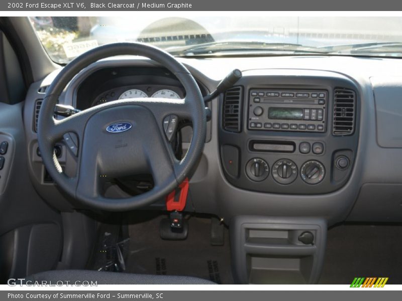 Black Clearcoat / Medium Graphite 2002 Ford Escape XLT V6