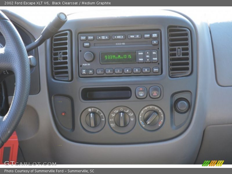 Controls of 2002 Escape XLT V6