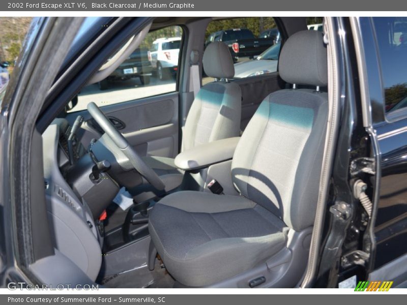 Black Clearcoat / Medium Graphite 2002 Ford Escape XLT V6
