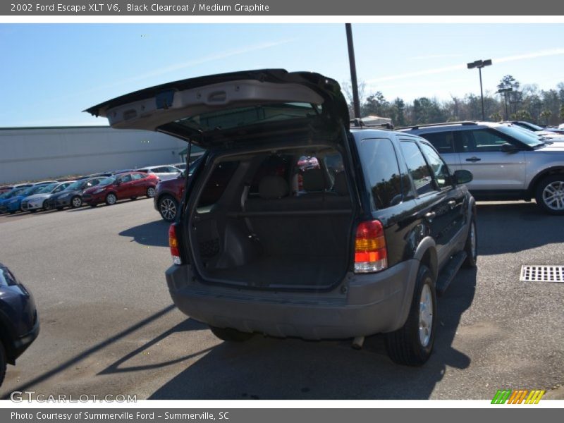 Black Clearcoat / Medium Graphite 2002 Ford Escape XLT V6