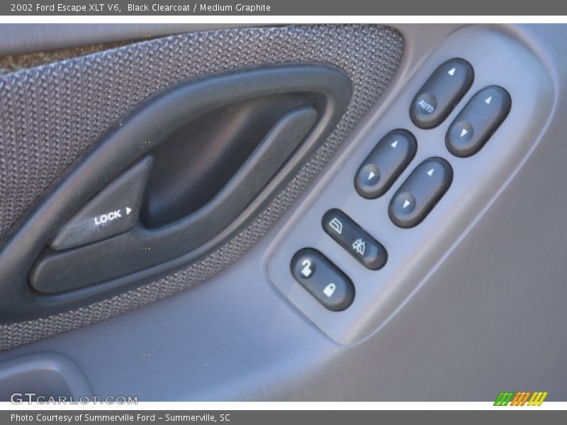 Controls of 2002 Escape XLT V6