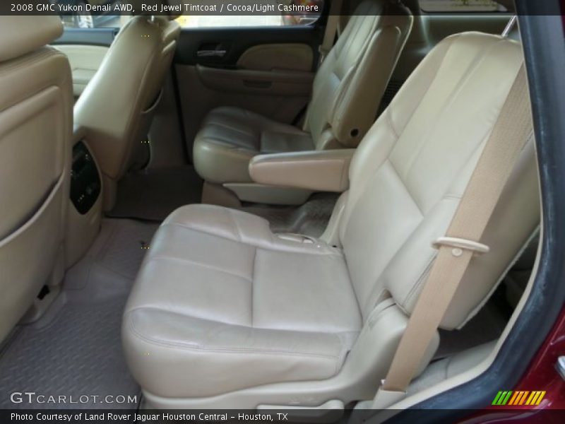 Red Jewel Tintcoat / Cocoa/Light Cashmere 2008 GMC Yukon Denali AWD