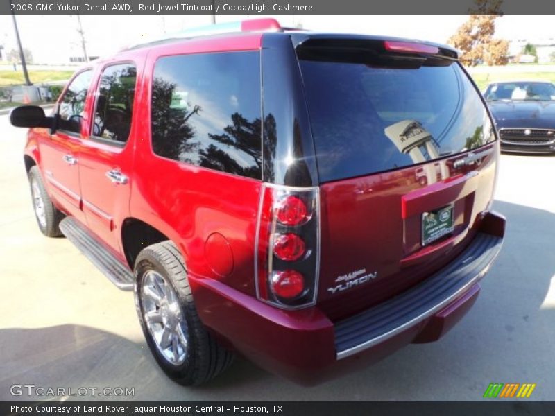 Red Jewel Tintcoat / Cocoa/Light Cashmere 2008 GMC Yukon Denali AWD