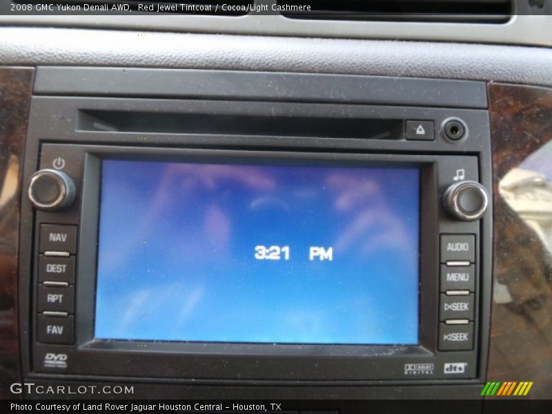 Red Jewel Tintcoat / Cocoa/Light Cashmere 2008 GMC Yukon Denali AWD