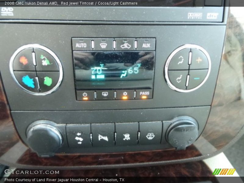 Red Jewel Tintcoat / Cocoa/Light Cashmere 2008 GMC Yukon Denali AWD