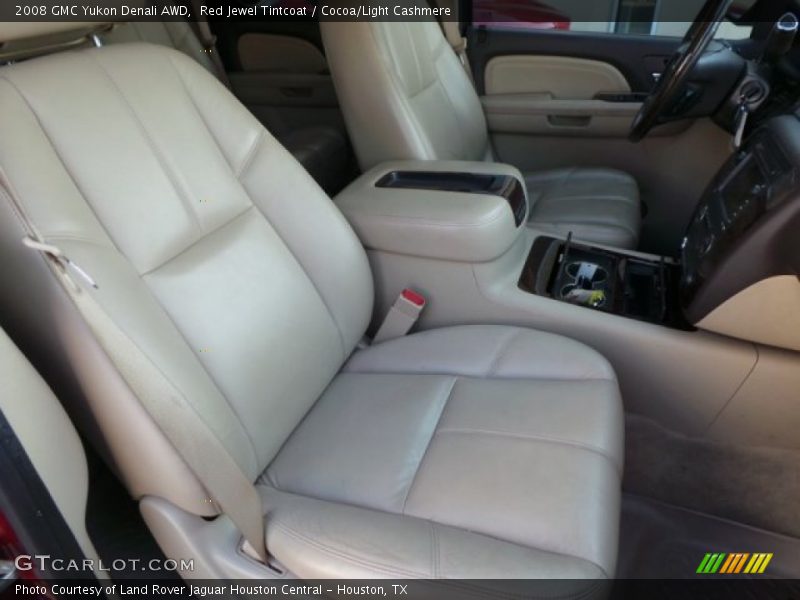 Red Jewel Tintcoat / Cocoa/Light Cashmere 2008 GMC Yukon Denali AWD